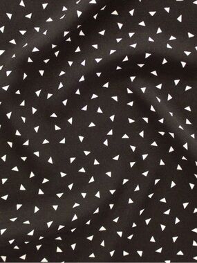 Reformation Designer Deadstock Viscose Crepe in Triangle Print - 1.5